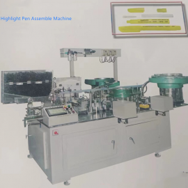 Highlight pen assemble machine
